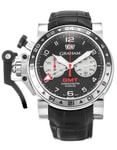 Pre-Owned Graham Chronofighter Oversize GMT - Steel Watch